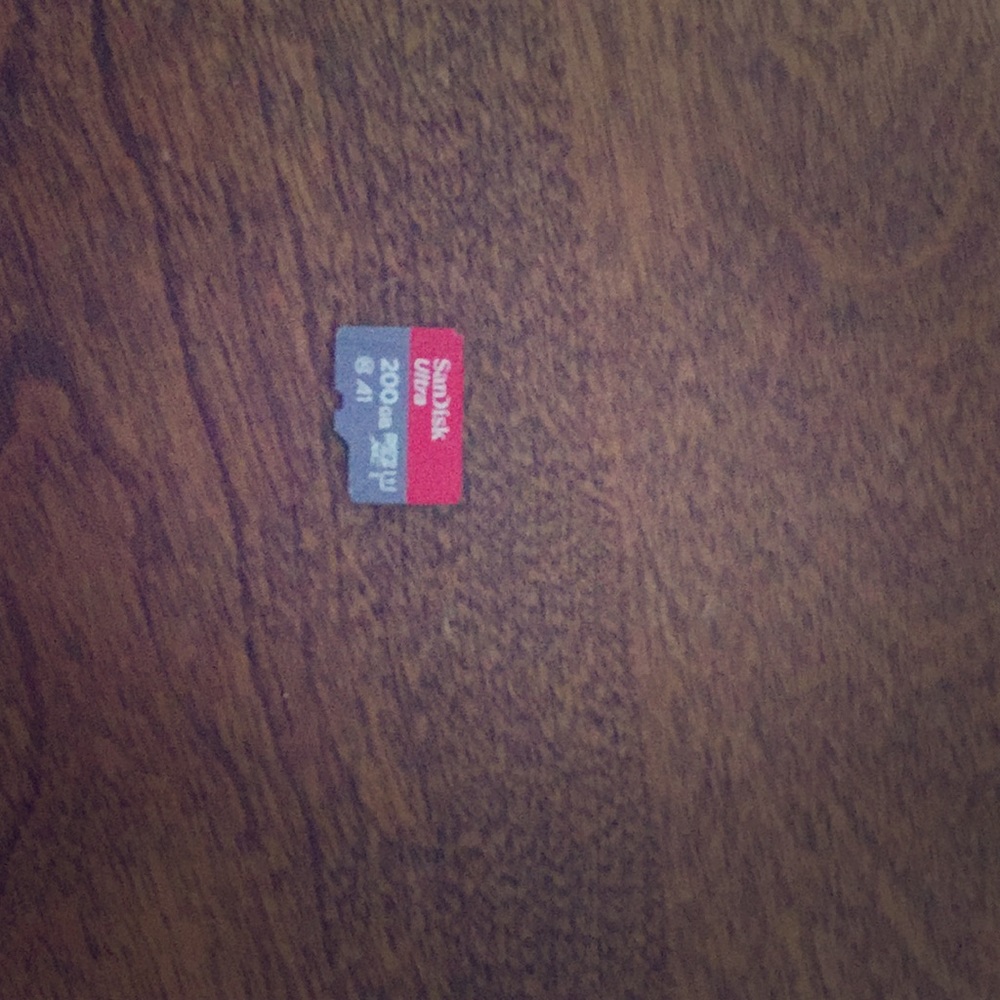 San Disk, 200 gb memory card for phone.